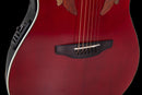 Ovation Guitarra electroacústica Celebrity Elite Super Shallow Cutaway CE48-RR-G Color Ruby Red