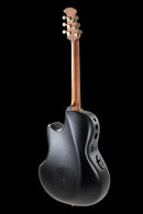 Ovation Celebrity Elite Deluxe CDX40-5-G – Guitarra Electroacústica Black Deep Contour Satin
