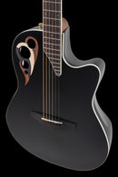 Ovation Celebrity Elite Deluxe CDX40-5-G – Guitarra Electroacústica Black Deep Contour Satin