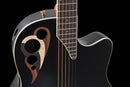Ovation Celebrity Elite Deluxe CDX40-5-G – Guitarra Electroacústica Black Deep Contour Satin