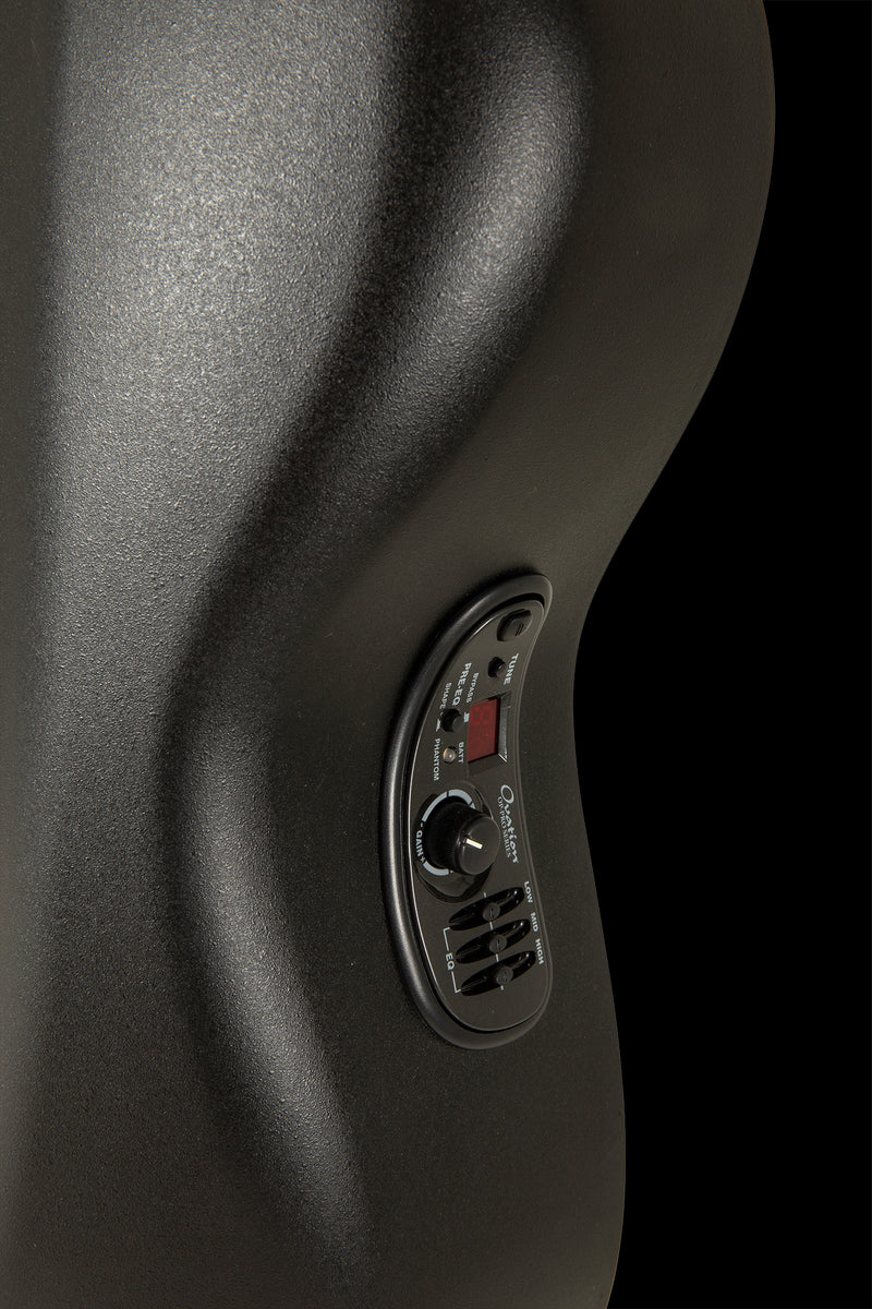 Ovation Elite TX 2078TX-5-G – Guitarra Electroacústica Deep Contour Cutaway Black Textured