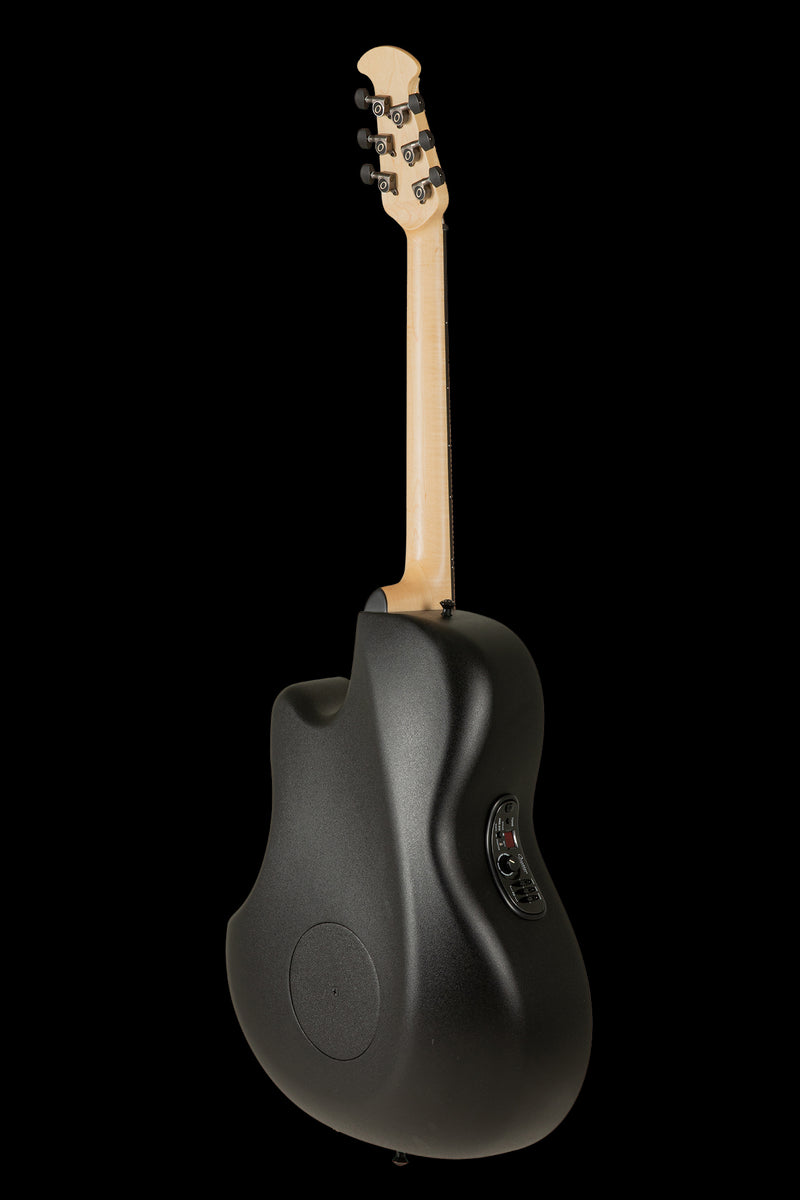 Ovation Elite TX 2078TX-5-G – Guitarra Electroacústica Deep Contour Cutaway Black Textured