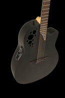 Ovation Elite TX 2078TX-5-G – Guitarra Electroacústica Deep Contour Cutaway Black Textured