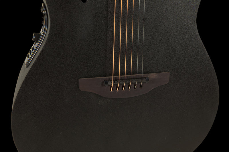 Ovation Elite TX 2078TX-5-G – Guitarra Electroacústica Deep Contour Cutaway Black Textured