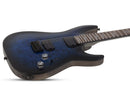 GUITARRA ELECTRICA SCHECTER OMEN ELITE-6 SEE-THRU BLUE BURST