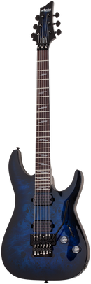 Guitarra Eléctrica Schecter Omen Elite-6 FR See Thru Blue Burst (STBB)