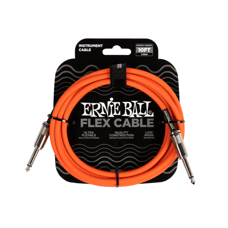 Cable Ernie Ball Flex Plug 3.05mt Para Instrumento P06416