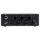 Panel frontal con perillas Drive, Blend, Bass, Low Mids, High Mids, Treble y control Master/Mute.