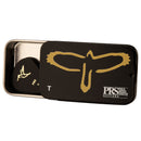 PRS Gold Birds Assorted Picks con Estuche Metálico | Set de 12 Plumillas Paul Reed Smith