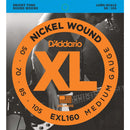 Cuerdas Para Bajo 4 Cuerdas Daddario Calibre 50-120 EXL160BT
