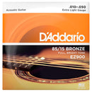 Encordadura DADDARIO EZ-900 .10-.50 para electroacústica