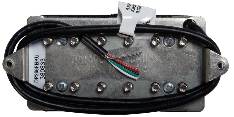 Pastilla Humbucker Dimarzio Dark Matter 2 DP266FSP Para Brazo