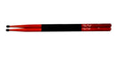 Baquetas 5B New Beat Color Rojo Punta Nylon 5BNR