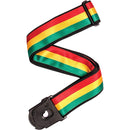Strap Planet Waves Con Seguro 50PLA06 Diseño Rastafari