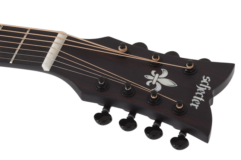 Guitarra Electro Acustica Schecter Regulo Caro Signature 7 Cuerdas