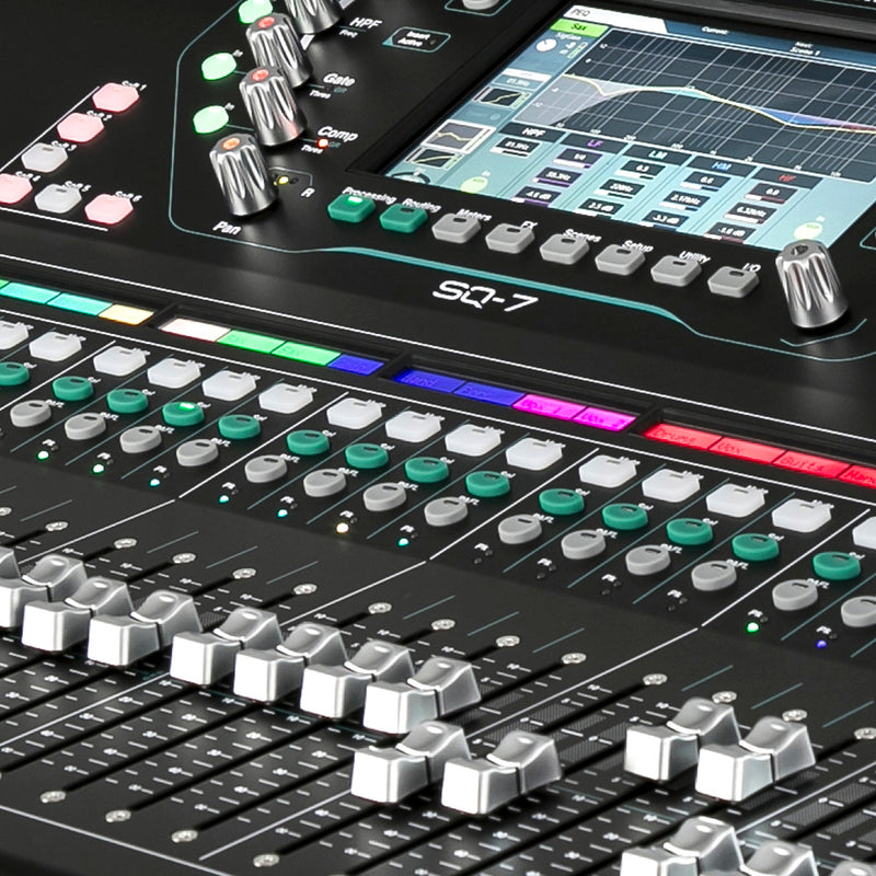 ALLEN & HEATH SQ-7 Mezcladora digital de 48 canales con 32 preamplificadores integrados