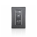 Panel trasero del subwoofer activo dBTechnologies SUB 612 con controles y conexiones