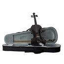 Violín Cremona SV-75 negro para Estudiante con Estuche y Arco