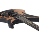 Pastilla Sustainiac en guitarra Schecter Synyster Gates Custom-S para sustain extendido y sonidos expresivos.