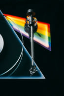 Tornamesa PRO-JECT Dark Side of the Moon Edición Especial | Giradiscos Audiófilo con LED y Brazo Acrílico