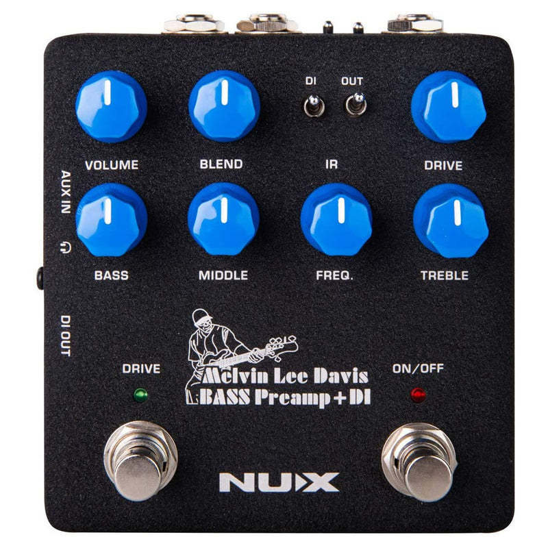 PEDAL NUX P/BAJO MOD. NBP-5 PREAMP + DI