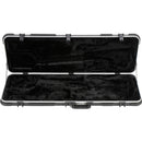 Estuche SKB 1SKB-4 abierto mostrando espacio para bajo eléctrico