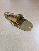 Jack plate para guitarra Stratocaster acabado dorado