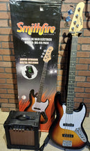 Paquete Bajo Electrico Smithfire Sunburst JBS415