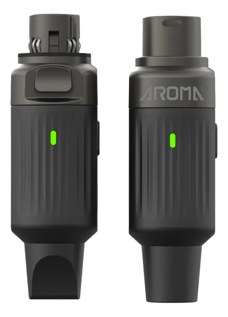 Adaptador Inalámbrico Para Micrófono De Mano Aroma Arc2 Color Negro