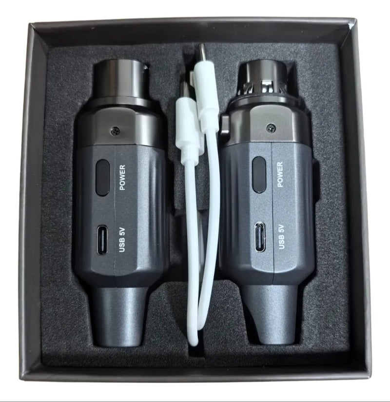 Adaptador Inalámbrico Para Micrófono De Mano Aroma Arc2 Color Negro