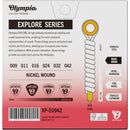 Cuerdas Olympia XP-E0942 Para Guitarra Electrica Calibre 9-42