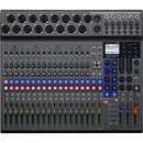 mezcladora digital zoom livetrak l20 multipista interfaz usb