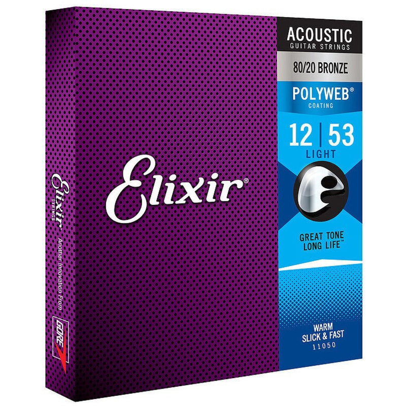 Cuerdas Elixir 12-53 Acoustic 11050 Polyweb