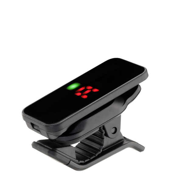 Afinador Korg Pitchclip 2 portátil con clip y pantalla reversible para zurdos