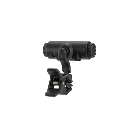 Korg Sledgehammer Pro colocado en una guitarra eléctrica