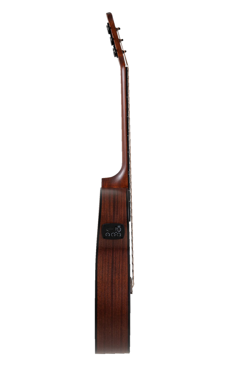 Fondo y aros de caoba de la guitarra Applause AEO96-M modelo Orchestra