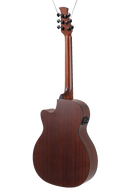 Guitarra electroacústica Applause AEO96-M vista trasera acabado natural mate