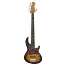 Bajo eléctrico Aria Pro II 313-MK2/5 Detroit de 5 cuerdas en acabado Open Pore Sunburst.