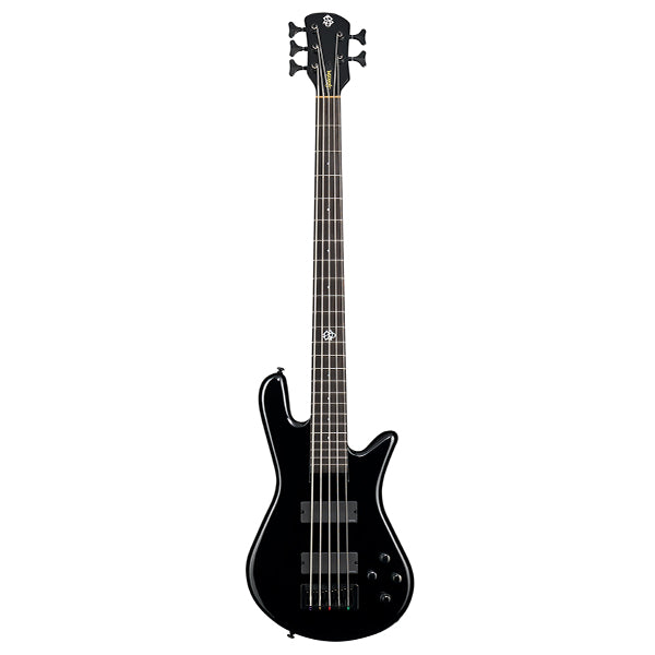 Vista frontal del bajo eléctrico Spector NS Ethos 5 Black