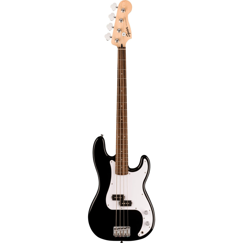 Bajo Squier Precision Bass Debut estilo Fender color negro con diapasón de laurel