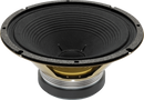 Respuesta de frecuencia y dimensiones técnicas del altavoz Celestion G12 Peacekeeper 8Ω para aplicaciones profesionales de guitarra.