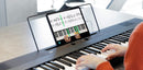 piano de 88 teclas con conexion a app de korg para clases
