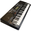 Costado izquierdo Teclado Symphonic MP7 de 61 teclas con pantalla LCD