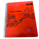 Cuaderno de Música Mixto Torre de 80 hojas con páginas rayadas y pautadas