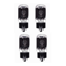 Cuarteto de 4 bulbos Mullard 6L6GC matcheados para amplificador