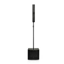 Sistema PA dBTechnologies ES802 de columna instalado sobre subwoofer