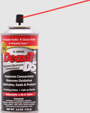 DeoxIT D5 CAIG spray limpiador profesional para potenciómetros, switches y contactos eléctricos de guitarras y equipos de audio.