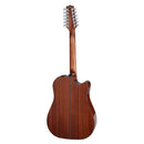 Docerola Takamine de 12 cuerdas para guitarristas zurdos.