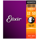 Cuerdas Elixir 16052 para guitarra acústica con recubrimiento Nanoweb