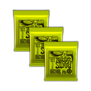 3 Pack Cuerdas Ernie Ball 10-46 Regular Slinky 2221